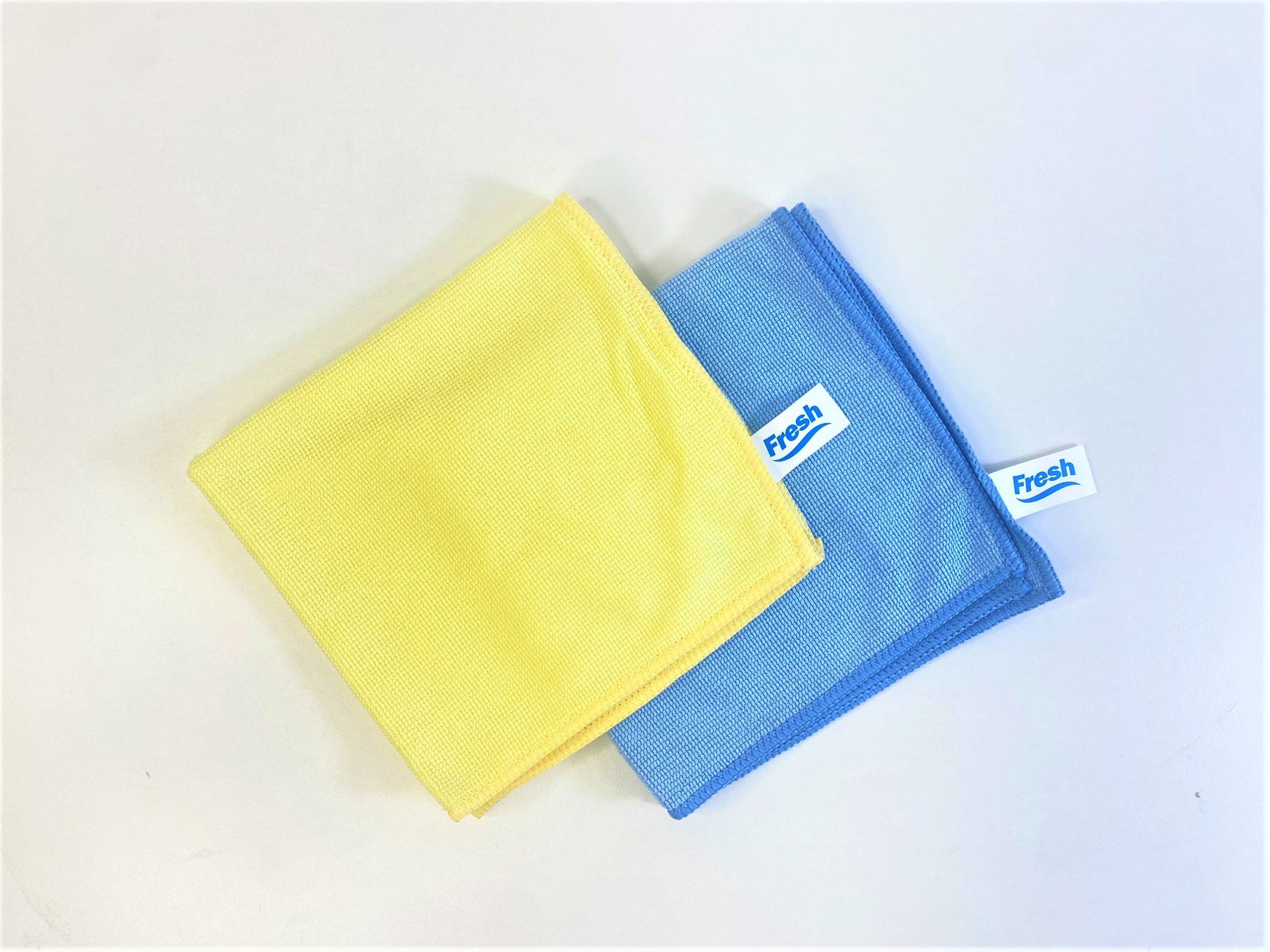 KHĂN LAU CAO CẤP TỪ SỢI MICROFIBER MÀU VÀNG