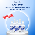 EASY DAB - KEM TẨY RỬA & TẠO ĐỘ SÁNG BÓNG BỀ MẶT MEN SỨ, INOX