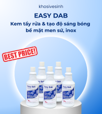 Easy Dab - Cleansing cream and creates shine on porcelain and stainless steel surfaces