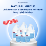 NATURAL MIRACLE - ENZYMECHẤT LÀM SẠCH VÀ KHỬ MÙI HÔI NHANH CHÓNG, CHAI 1 QUART