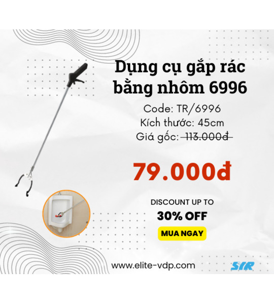 DỤNG CỤ GẮP RÁC BẰNG NHÔM 6996