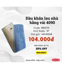 Đầu khăn lau nhà bằng vải 4090