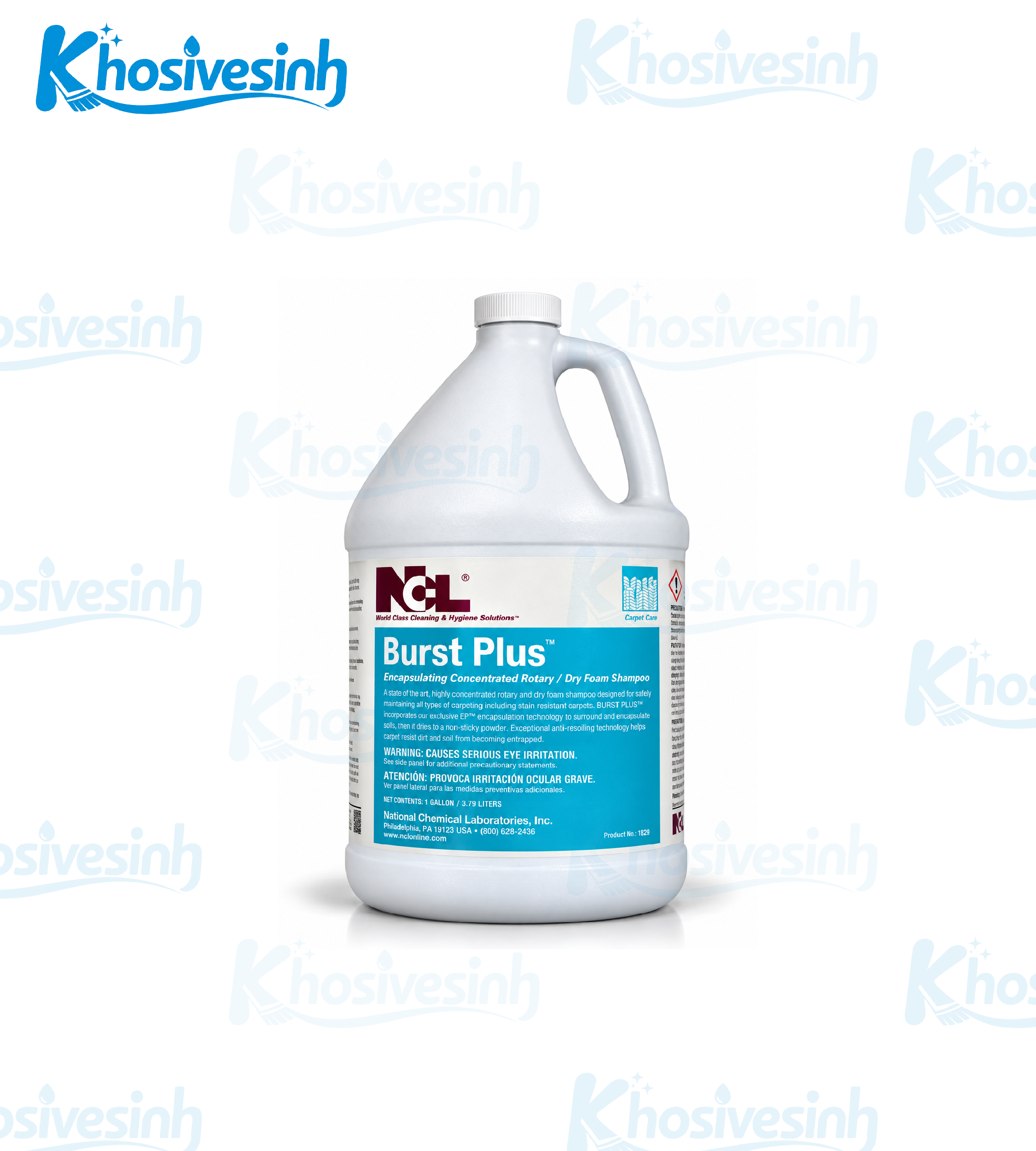 Burst Plus - Encapsulating Concentrated Rotary / Dry Foam Carpet Shampoo