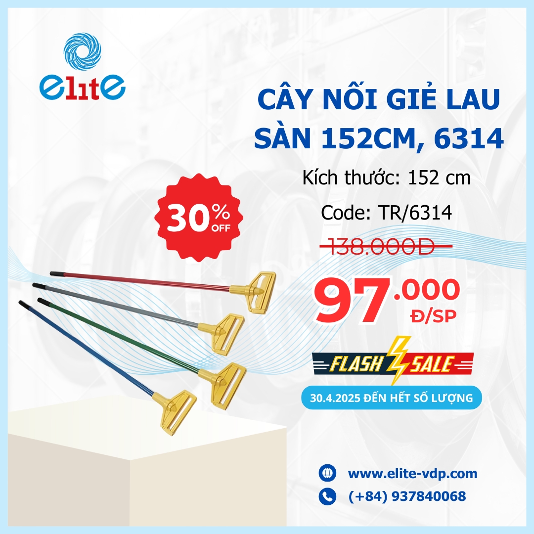 Cây Nối Giẻ Lau Sàn 152 Cm, 6314