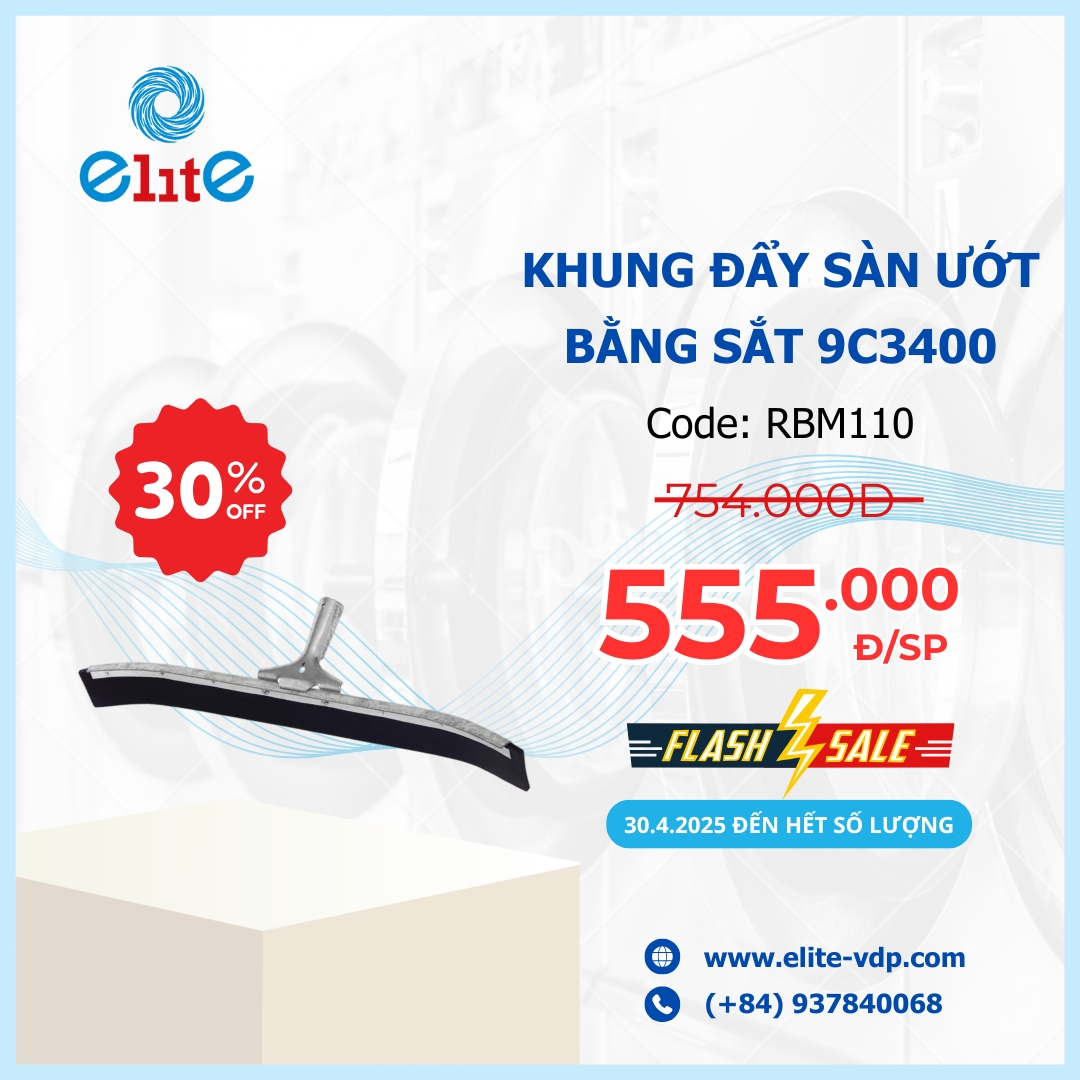 Khung Đẩy Sàn Ướt Bằng Sắt 9C3400