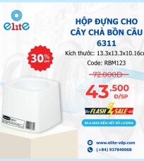 Hộp Đựng Cho Cây Chà Bồn Cầu 6311