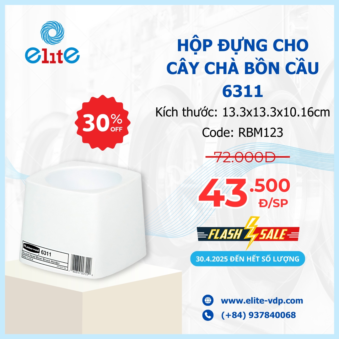 Hộp Đựng Cho Cây Chà Bồn Cầu 6311