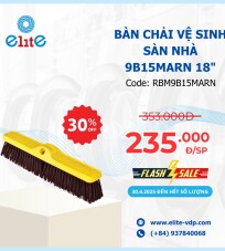 Bàn Chải Vệ Sinh Sàn Nhà 9B15MARN 18”