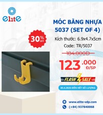 Móc Bằng Nhựa 5037 (Set Of 4)