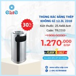 Thùng Rác Bằng Thép Không Gỉ 12.3L 2310