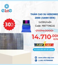 Thảm Cao Su Heronrib 2000 (Xanh Đen)