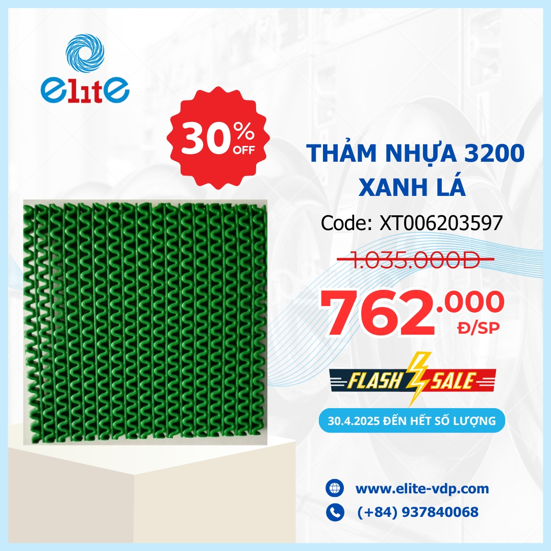Thảm Nhựa 3200 Xanh Lá