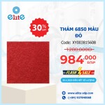 Thảm 6850 Màu Đỏ