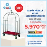 Xe Đẩy Hành Lí XL3SS, 1100x650x1860mm
