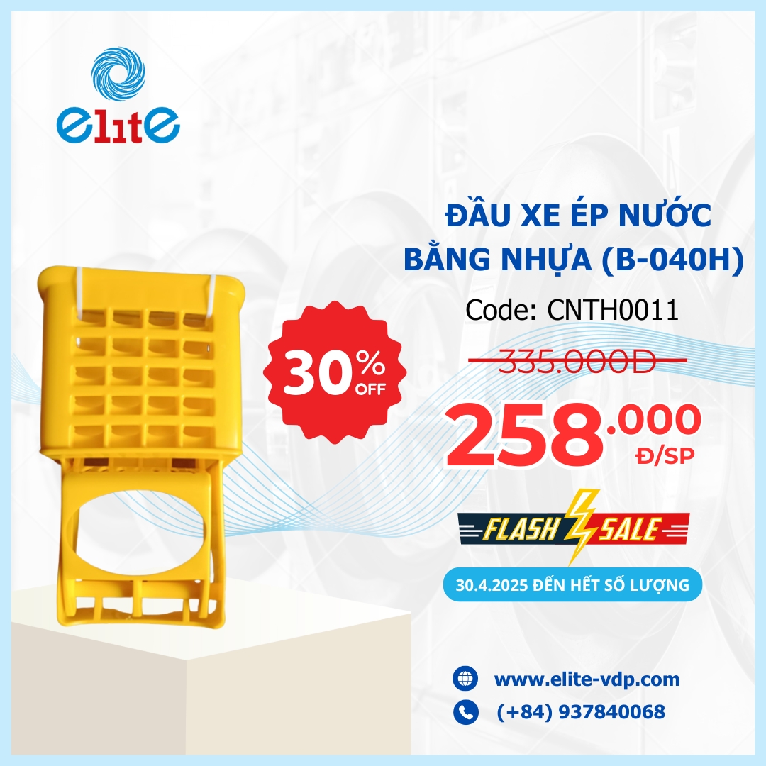 Đầu Xe Ép Nước Bằng Nhựa (B-040H)