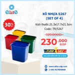 Xô Nhựa 5267 (Set Of 4)