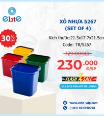 Xô Nhựa 5267 (Set Of 4)