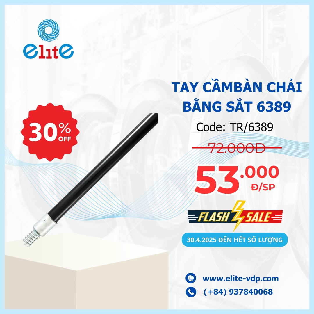 Tay Cầm Bàn Chải Bằng Sắt 6389