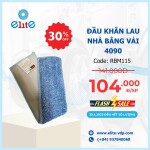Đầu Khăn Lau Nhà Bằng Vải 4090