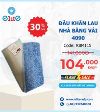 Đầu Khăn Lau Nhà Bằng Vải 4090