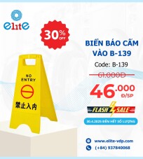 Biển Báo Cấm Vào B-139