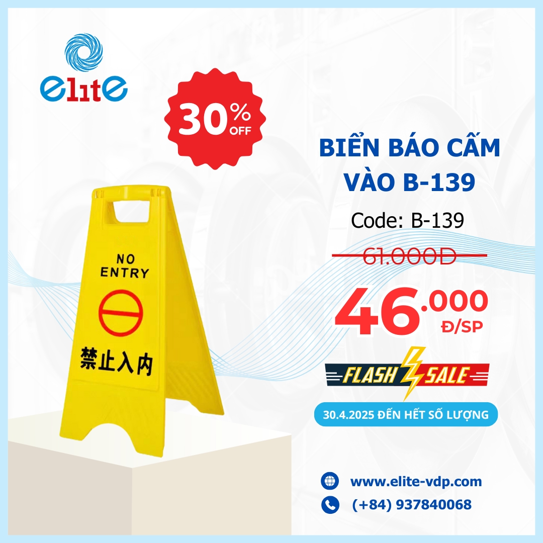 Biển Báo Cấm Vào B-139