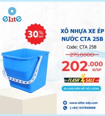 Xô Nhựa Xe Ép Nước CTA 25B