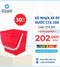 Xô Nhựa Xe Ép Nước CTA 25R
