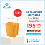 Xô Bằng Nhựa 17 Lít, 5263