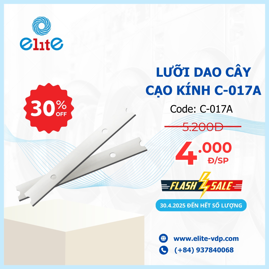 Lưỡi Dao Cây Cạo Kính C-017A