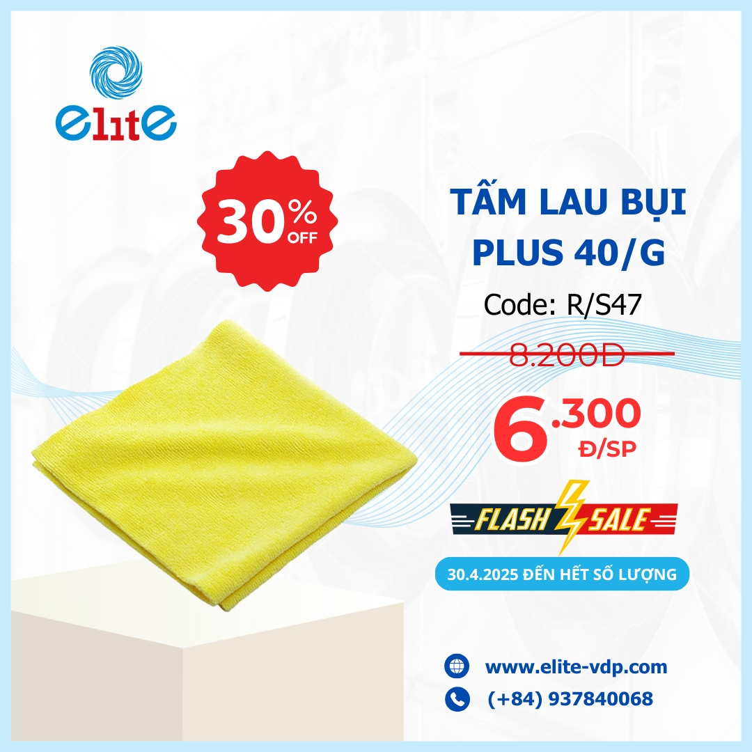 Tấm Lau Bụi Plus 40/G