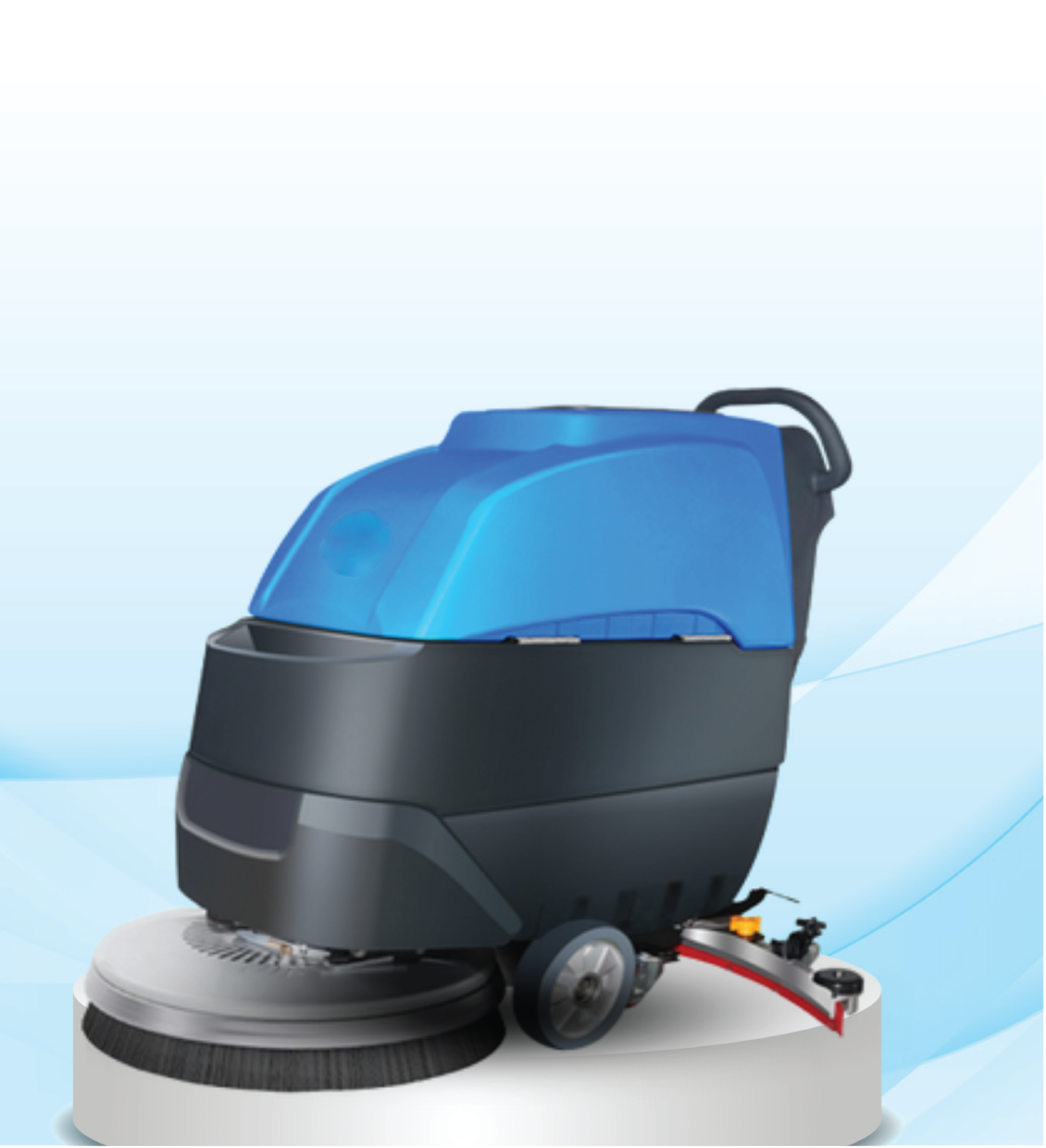 Máy chà sàn đơn công nghiệp đẩy tay (1B) - S50B