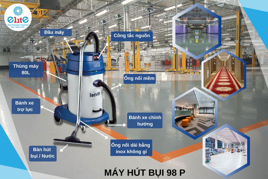 MÁY HÚT BỤI GS 3/78 W&D DFS