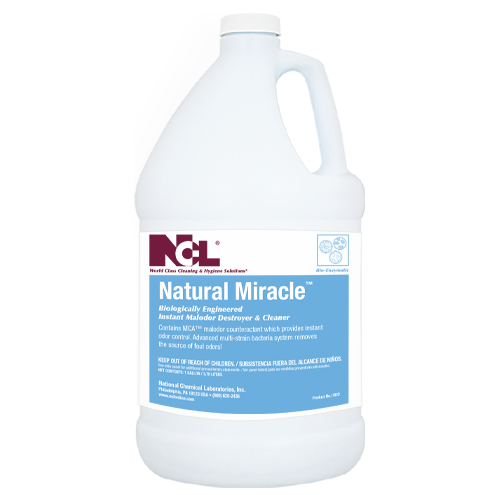 NATURAL MIRACLE - ENZYMECHẤT LÀM SẠCH VÀ KHỬ MÙI HÔI NHANH CHÓNG, CHAI 1 QUART