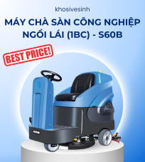 Máy chà sàn đơn công nghiệp ngồi lái (1BC) - S60B