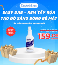 EASY DAB - KEM TẨY RỬA & TẠO ĐỘ SÁNG BÓNG BỀ MẶT MEN SỨ, INOX