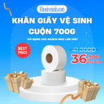 Giấy vệ sinh cuộn tròn 700g