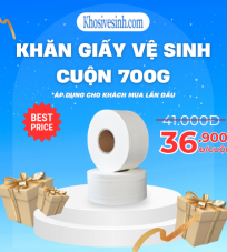 Giấy vệ sinh cuộn tròn 700g