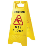 Warning signs with the letter a - anti-slip signs - wet floor warning signs ​