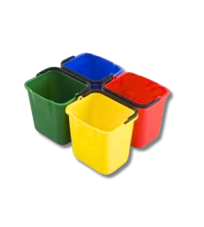 Combo 4 Plastic buckets TRUST 5267 (set of 4)