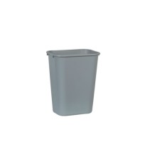 2957 Large Wastebasket Black