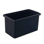 Plastic frame/Bucket, black 5266