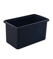 Plastic frame/Bucket, black 5266