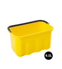 9.5 liter yellow plastic bucket 5264