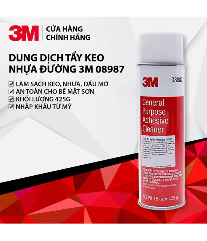 CHAI TẨY KEO VÀ NHỰA ĐƯỜNG 3M™