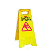 Cylindrical wet floor sign B-228