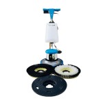 Single floor scrubber, model AT-002, brand Amtek