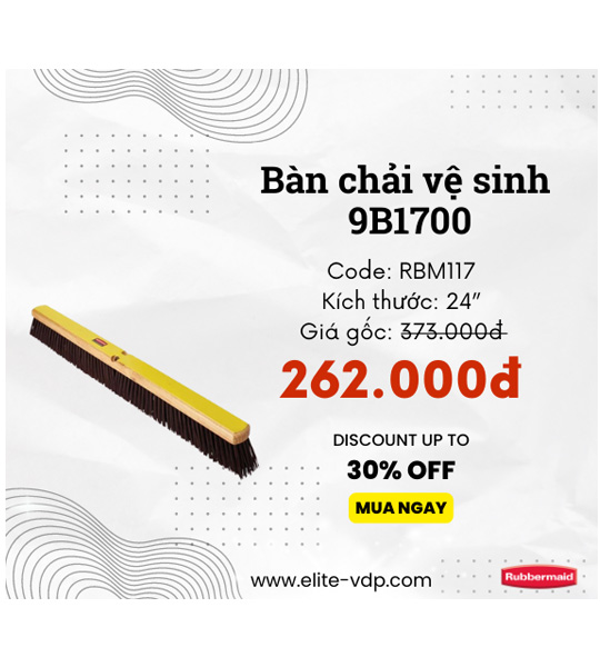 BÀN CHẢI VỆ SINH 9B1700