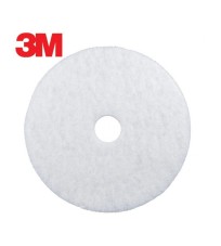 White Polish Pad 3M 4100 20'', 5 Pieces/Carton