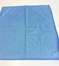 KHĂN LAU CAO CẤP TỪ SỢI MICROFIBER MÀU XANH DƯƠNG 30X30CM